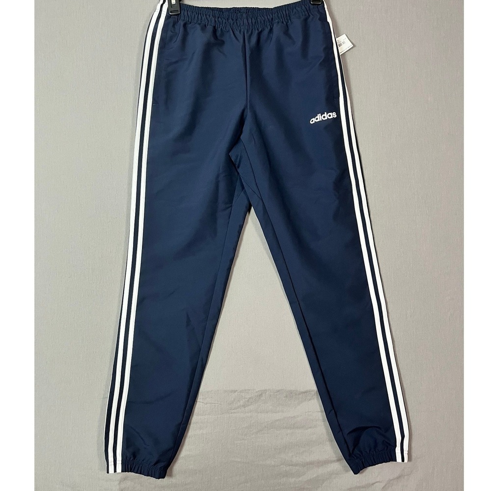 adidas Polyester Track Pants S Navy Blue 2019 New with Minor FLAW